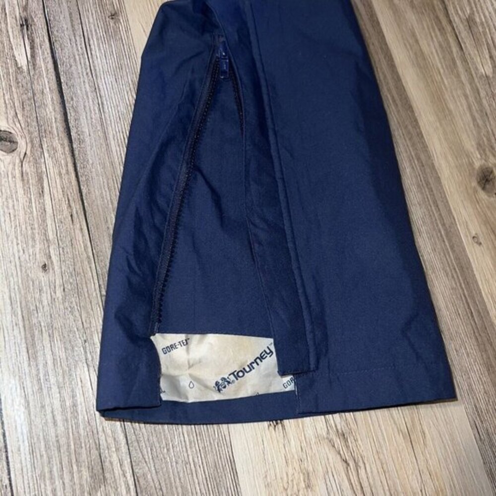 Tourney‎ Gore Tex Pants Mens Large Blue Golf Elastic Waist Waterproof Pull On - Picture 5 of 11